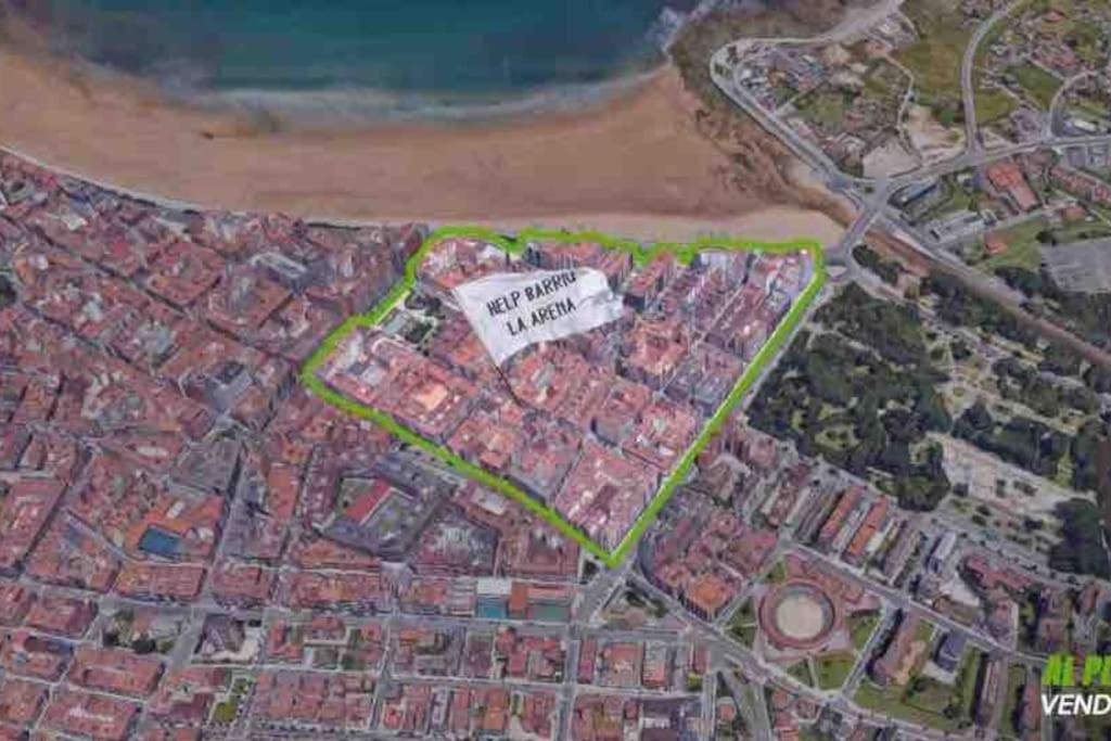 Apartamento A 100Metros De La Playa De San Lorenzo Хихон Екстериор снимка