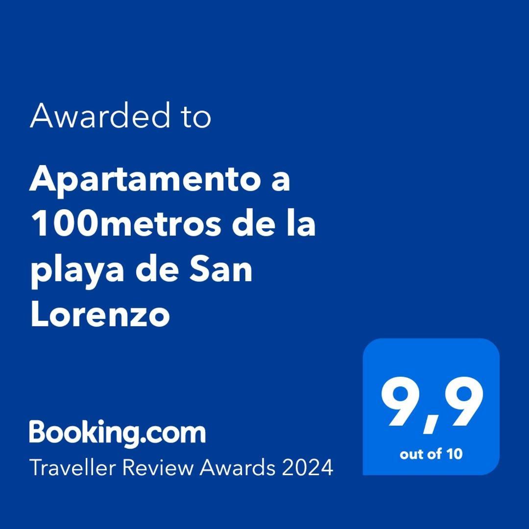 Apartamento A 100Metros De La Playa De San Lorenzo Хихон Екстериор снимка